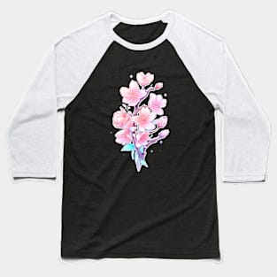 Enchanting Cherry Blossom Branch Baseball T-Shirt